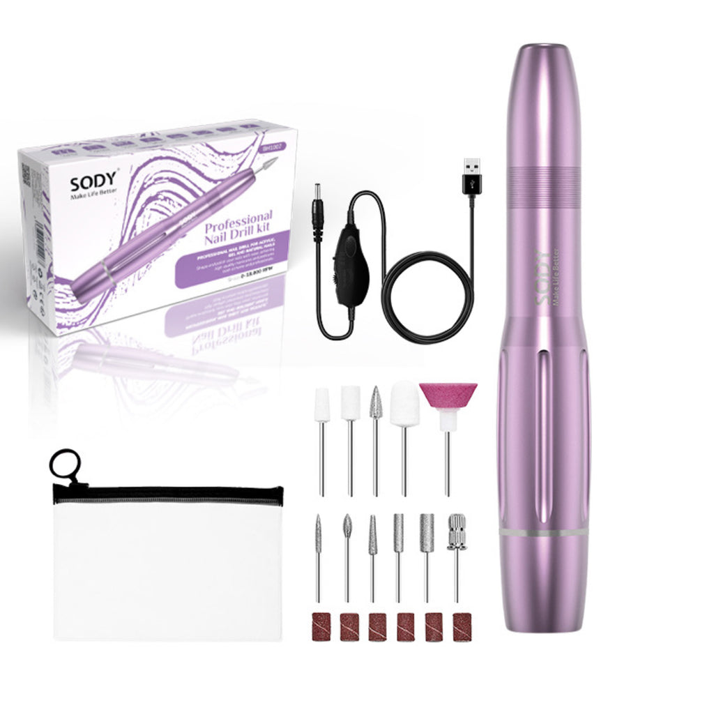 SODY BH1007 Nagelfil kit för borttagning av nagellack och gel
