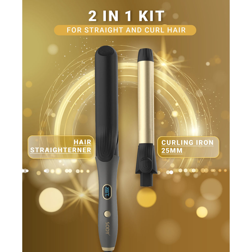 SODY SD5026BK 2 i 1 plattång och locktång