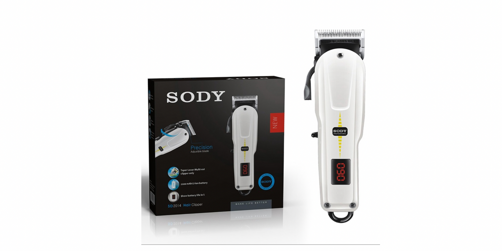 SODY SD2014 Rechargeable Hair Clipper