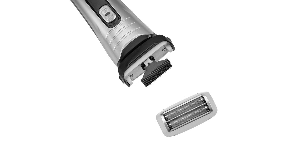 SODY SD1023 Dubbelfolie-rakhyvel med utdragbar trimmer
