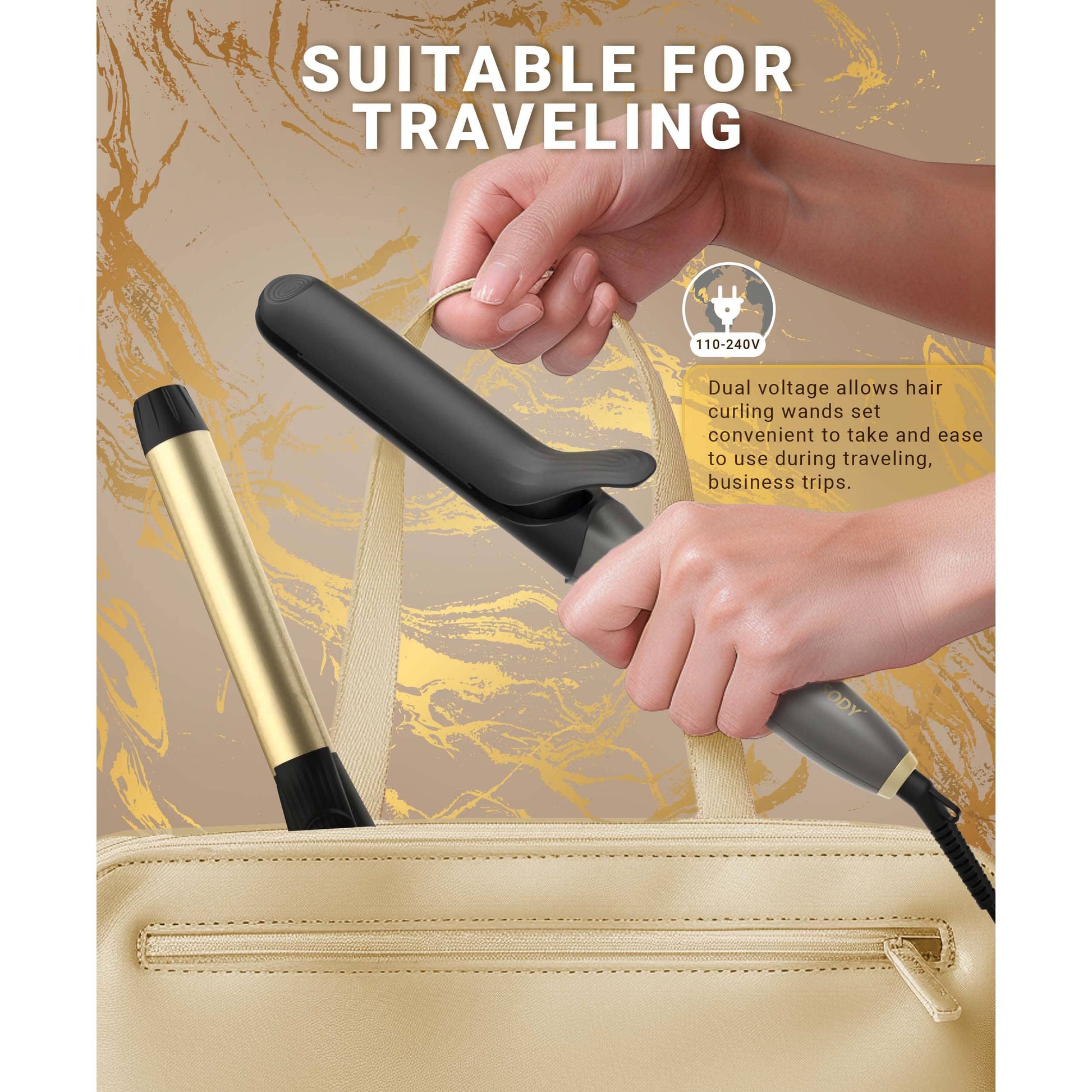 SODY SD5026BK 2 i 1 plattång och locktång