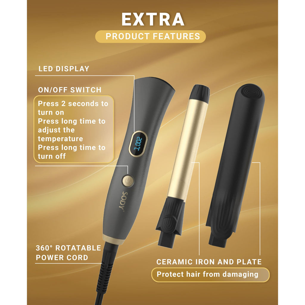 SODY SD5026BK 2 i 1 plattång och locktång